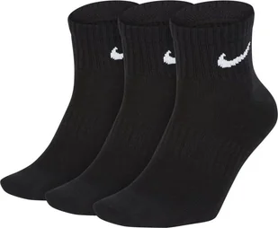 Nike Skarpety Everyday Lightweight Ankle czarne r. 38-42 (SX7677 010) - Skarpety termoaktywne - miniaturka - grafika 1