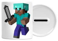 Skarbonki - SKARBONKA DLA DZIECI MINECRAFT Z IMIENIEM - miniaturka - grafika 1