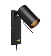 Lampy ścienne - Markslojd 106587 Carrie Wall Black 106587 - miniaturka - grafika 1