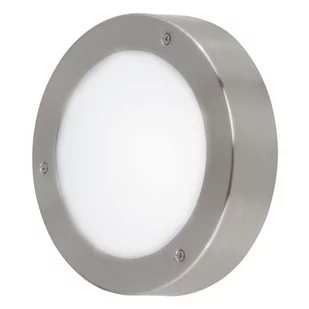 Eglo Sufitowa LAMPA zewnętrzna VENTO 2 96365 elewacyjna OPRAWA plafon LED 5,4W okrągły KINKIET do ogrodu IP44 stal nierdzewna 96365 - Lampy ścienne - miniaturka - grafika 1