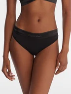 Majtki damskie - Calvin Klein Underwear Stringi LV00QF8549 Czarny - miniaturka - grafika 1