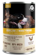 Mokra karma dla psów - PETREPUBLIC Kawałki z kurczakiem i warzywami w sosie puszka dla psów 1250g - miniaturka - grafika 1