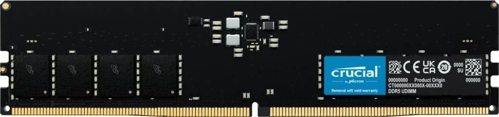 CRUCIAL DDR5 16GB/5200 CL42 (16Gbit) CT16G52C42U5