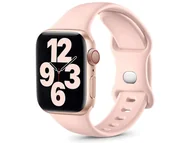 Akcesoria do smartwatchy - Alogy Sportowy pasek silikonowy do Apple Watch 38/40/41mm Różowy 9373X7 - miniaturka - grafika 1