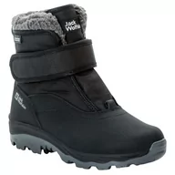 Buty dla chłopców - Dziecięce buty zimowe Jack Wolfskin Vojo Shell Texapore Mid Vc K Rozmiar butów (UE): 38 / Kolor: czarny - miniaturka - grafika 1