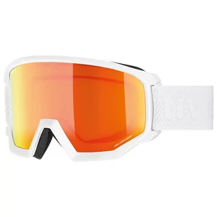 Uvex Athletic CV Gogle, white/mirror orange 2020 Gogle narciarskie S5505271030 - Gogle narciarskie - miniaturka - grafika 1