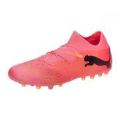 Piłka nożna - PUMA Męskie buty piłkarskie Future 7 Match MG, Sunset Glow Black-Sun Stream, 39 EU, Sunset Glow PUMA Black Sun Stream, 40 EU - miniaturka - grafika 1