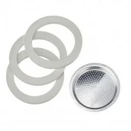 Akcesoria i części do ekspresów do kawy - 3 uszczelki + sitko do kawiarek aluminiowych Bialetti 3-4tz. - miniaturka - grafika 1
