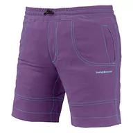 Spodenki damskie - Trango Dziecięce szorty Ossa - fioletowe/zielone, rozmiar 10 - miniaturka - grafika 1