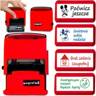 Zabawki kreatywne - Pieczątki Wagraf 2 Nauczycieli Motywujące Edukacyjne Szkoła Dzieci 4 Szt - miniaturka - grafika 1