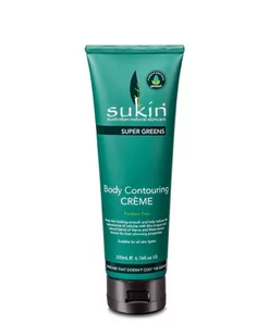 SUKIN Sukin, SUPER GREENS Detoksykujący krem antycellulitowy, 200ml - Balsamy i kremy do ciała - miniaturka - grafika 1