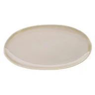 Talerze - Verlo ETER Talerz owalny 26,5x14 cm, beżowy - miniaturka - grafika 1
