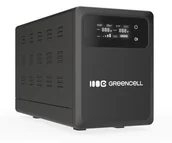 Zasilacze awaryjne UPS - Green Cell AVR UPS 800VA 500W PowerCore 12 VDC z LCD - miniaturka - grafika 1