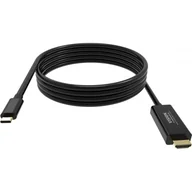 Kable komputerowe i do monitorów - Vision TC 2MUSBCDP8K/BL kabel DisplayPort 2 m USB Type-C Czarny TC 2MUSBCDP8K/BL - miniaturka - grafika 1