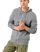 Kurtki męskie - Jack Wolfskin Finley męska kurtka z kapturem M ciepła kurtka polarowa szary Slate Grey XL - miniaturka - grafika 1