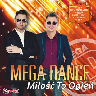 Mega Dance: Miłość To Ogień [CD] - Disco polo - miniaturka - grafika 1