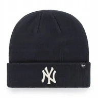Czapki damskie - CZAPKA zimowa beanie '47 NEW YORK YANKEES Raised B-RKN17ACE-NYF - miniaturka - grafika 1