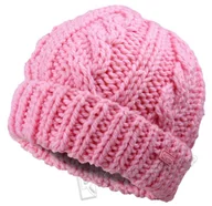 Czapki damskie - czapka zimowa MASTERDIS - KMA NEON PINK - miniaturka - grafika 1