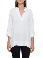 Bluzki damskie - Calvin Klein Bluzka w kolorze białym - miniaturka - grafika 1