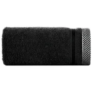 Ręczniki - Ręcznik Abbie (11) Czarny 100 x 150 cm - miniaturka - grafika 1