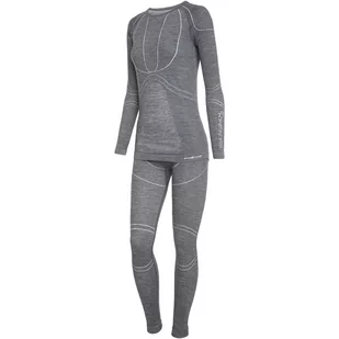 Viking, Bielizna, Lana Pro Merino (Lady Set) 500/22/5757/08, szary, rozmiar XL - Pozostała odzież narciarska - miniaturka - grafika 1