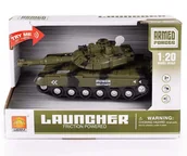 Samochody i pojazdy dla dzieci - Czołg wóz militarny światło i dźwięk - model lub pojazd - miniaturka - grafika 1