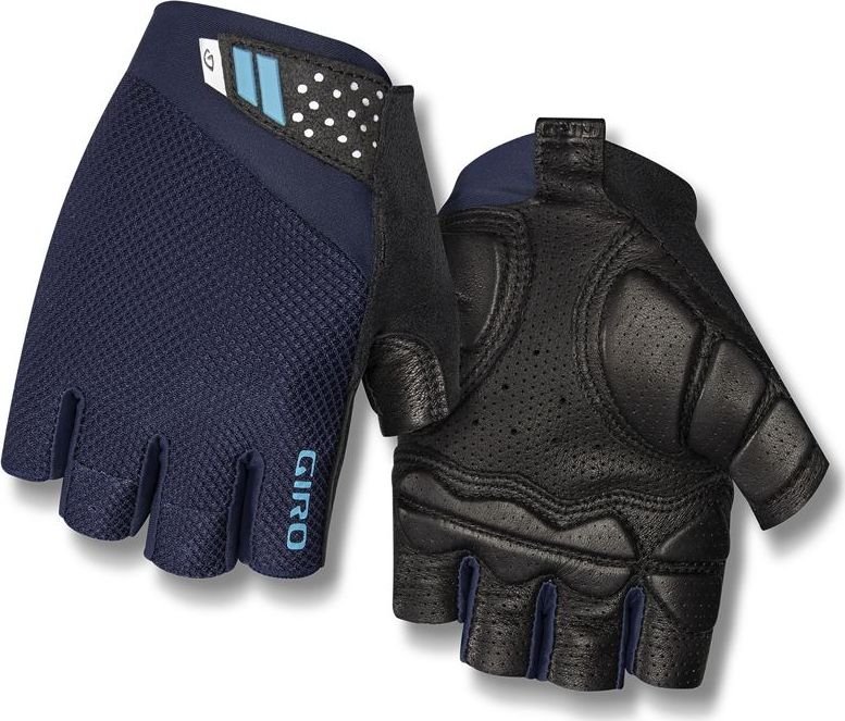 Giro Rękawiczki męskie GIRO MONACO II GEL krótki palec midnight blue iceberg roz. S obwód dłoni 178-203 mm / dł. dłoni 175-180 mm NEW