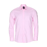 Koszule męskie - Pierre Cardin Męska koszula Cannes Natté koszula biznesowa, czerwony (Rot 9003), 40 PL - miniaturka - grafika 1