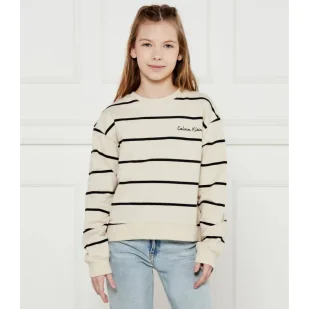 Calvin Klein Jeans Bluza Loose fit - Bluzy dla dziewczynek - miniaturka - grafika 1