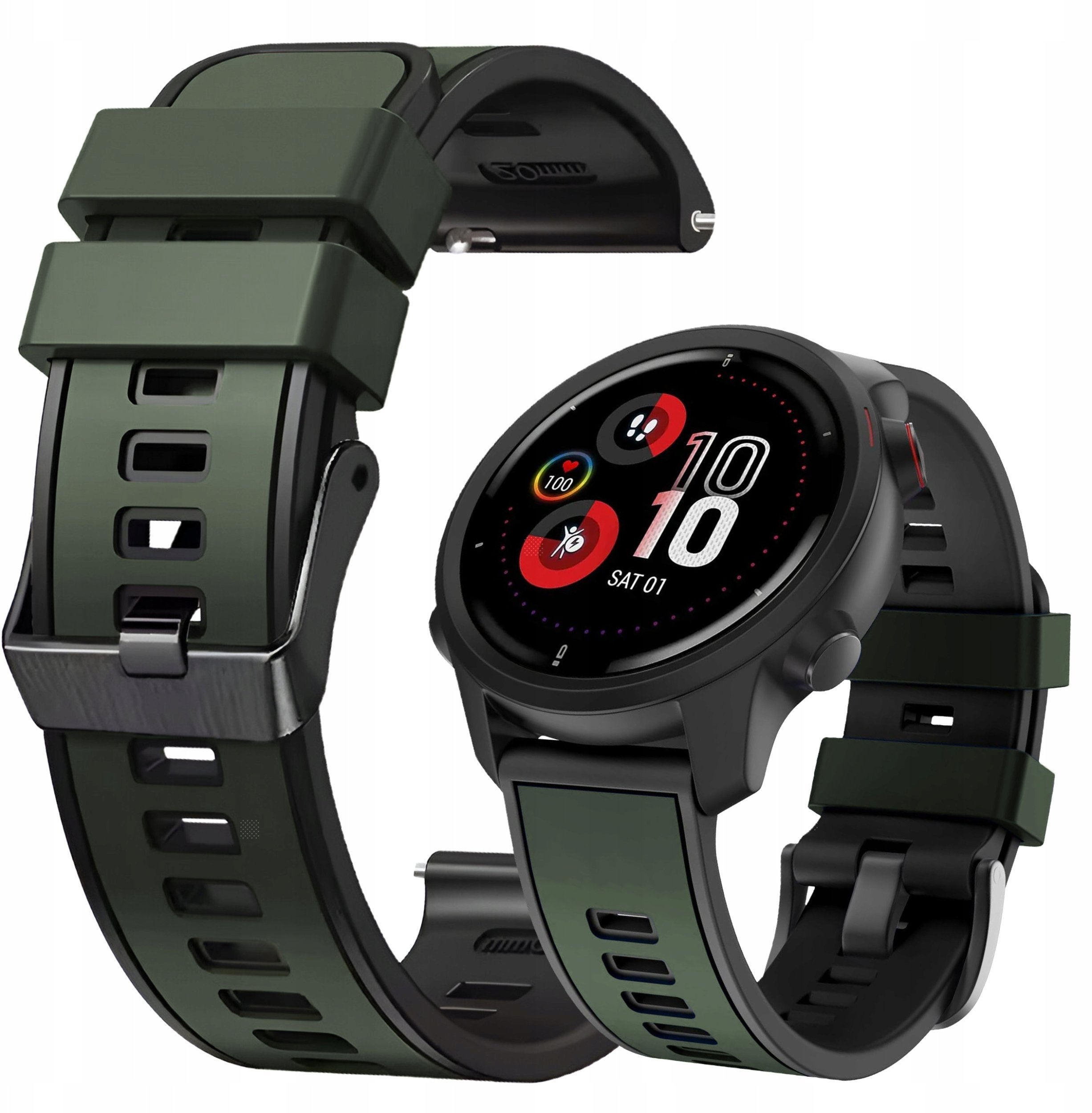 ChronSmarta Pasek ChronSmarta do smartwatch'a Huawei Watch GT 2 2e 3 4 5 46mm pro active classic elite se Zielony