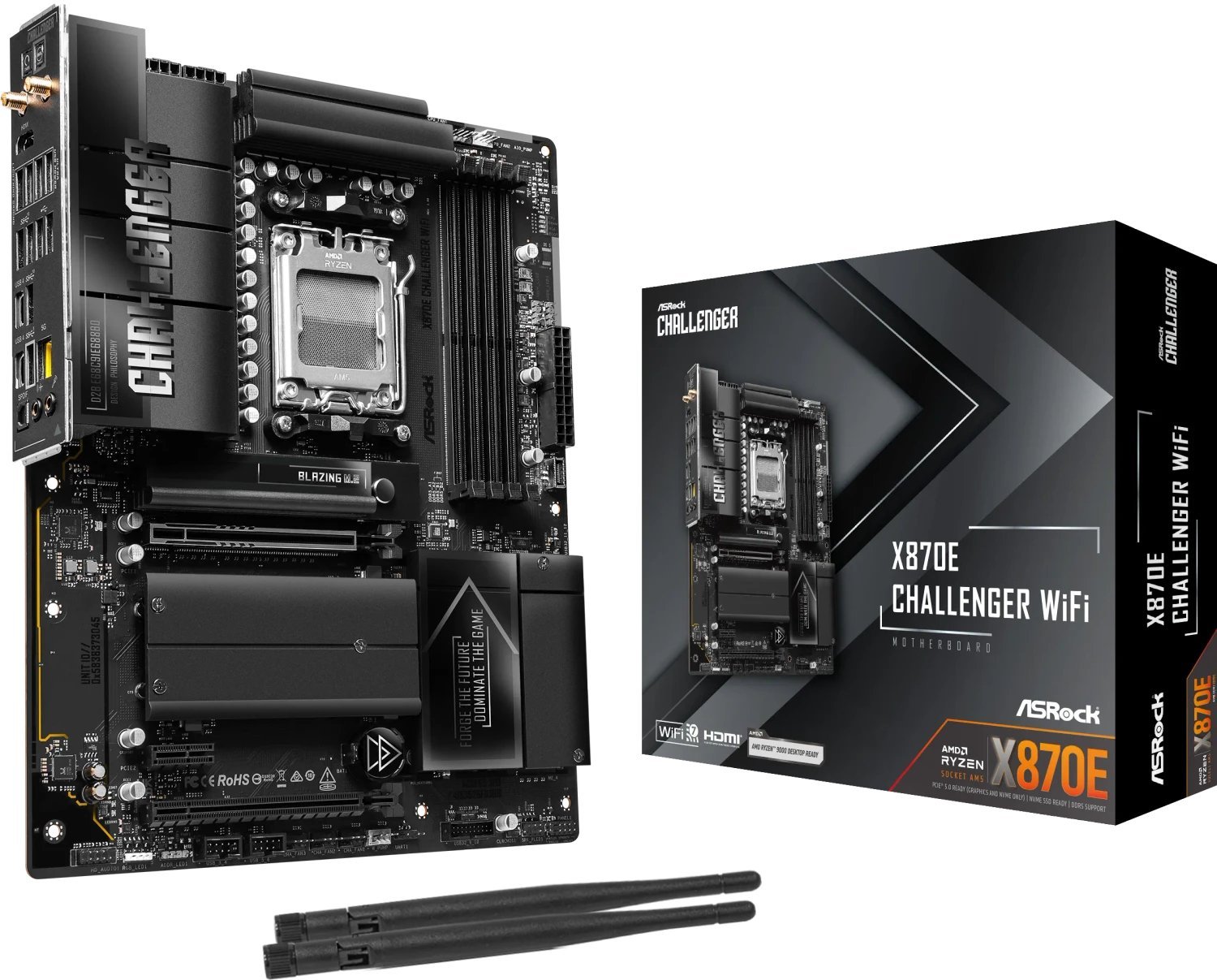 ASRock X870E CHALLENGER WIFI 90-MXBUG0-A0UAYZ