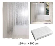Zasłony - ATL AG655A Zasłona prysznicowa 3d 180x200 AG655A - miniaturka - grafika 1