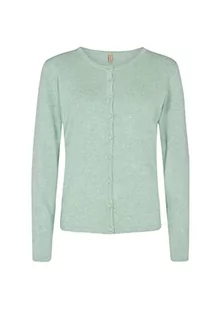 SOYACONCEPT Womens SC-Dollie 446 Basic Button Knit Cardigan kardigan, Green Haze Melange, XS, Zielona mieszanka Haze - Swetry damskie - miniaturka - grafika 1