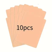 Wyposażenie studia tatuażu - TEMU Praktyczne arkusze do ćwiczeń z imitacji skóry - 10/15/20 arkuszy arkusze do ćwiczeń dwustronne do ćwiczeń mikroigłowych brwi, praktyki tatuażu - miniaturka - grafika 1