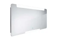 Lustra - Nimco Lustra - Lustro z oświetleniem LED, 140x70 cm, czujnik dotyku, aluminium ZP 22008V - miniaturka - grafika 1