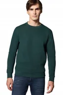 Bluzy męskie - Bluza Męska Bawełniana Nierozpinana Bez Kaptura Zielona Próchnik PM13 XL - miniaturka - grafika 1