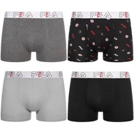 Majtki męskie - Majtki bokserki Fila Performance [BXPB7 001] 4PAK-XL - miniaturka - grafika 1