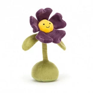Jellycat DEKORACYJNA MASKOTKA Flowerlette Pansy - Kwiatek Bratek - 20 cm FLO6P - Maskotki i pluszaki - miniaturka - grafika 1