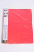Szkolne artykuły papiernicze - Titanum Teczka ofertowa A4 30 koszulek czerwona - miniaturka - grafika 1