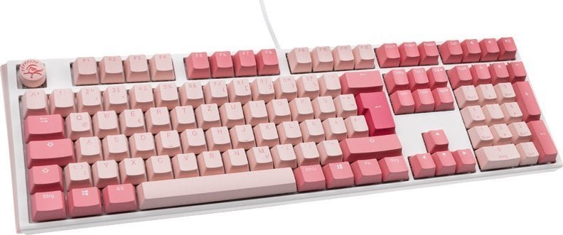 Ducky One 3 Gossamer Pink Gaming Tastatur - MX-Ergo-Clear DKON2108-EDEPDGOWWPC1