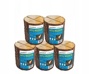 Zestaw slim szwedzki ogień Woodson 5 + 1 Gratis, polowa kuchenka pieniek drewna do rozpalania ognia w terenie - Zestawy do grillowania - miniaturka - grafika 1
