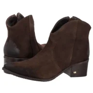 Botki damskie - Botki Brązowe 5669/015-F (KN39-a) Karino - miniaturka - grafika 1