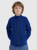 Bluzy dla chłopców - 4F Polar regular ze stójką chłopięcy - niebieski 158 (12-13 lat) - miniaturka - grafika 1