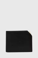 Portfele - Calvin Klein portfel skórzany męski kolor czarny - miniaturka - grafika 1
