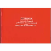 Druki akcydensowe - Dziennik czynności brygady patrolowo-interwenycyjnej [Pu/Dr-3] - miniaturka - grafika 1