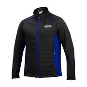 Kurtki męskie - Kurtka męska softshell Sparco MY22 czarno-niebieska - miniaturka - grafika 1