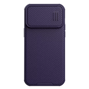 Nillkin CamShield S Case etui iPhone 14 Pro Max pancerny pokrowiec osłona na aparat fioletowe - Etui i futerały do telefonów - miniaturka - grafika 1