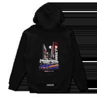 Odzież do sportów motorowych - Czarna bluza z kapturem Nissan Silvia S15-XL - miniaturka - grafika 1
