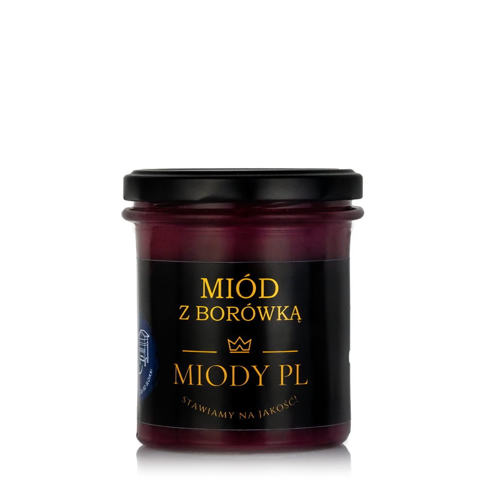 Miód z borówką - 430 g