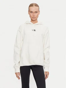The North Face Bluza Essential NF0A89EN Écru Oversize - Bluzy damskie - miniaturka - grafika 1